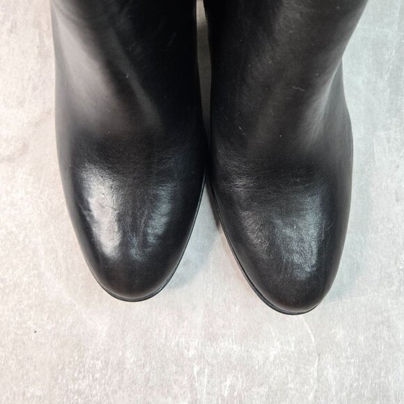 Louise et Cie Black Leather Ankle Booties - Picture 10 of 12